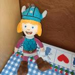 Wicky de Viking knuffel 33 cm groot Studio 100 + boekje, Ophalen of Verzenden