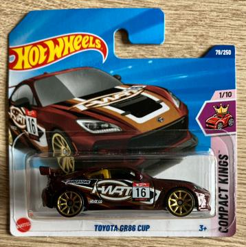Hot Wheels Toyota GR86 Cup Hotwheels rood beschikbaar voor biedingen