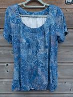 Blauw shirtje Rossini maat S/36, Blauw, Ophalen of Verzenden, Zo goed als nieuw, Korte mouw