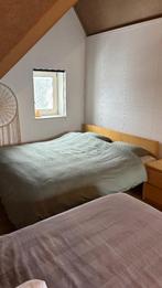 IKEA Malm bed 160x200, eikenfineer + evt ladekastjes, Ophalen, Gebruikt, Overige kleuren, Tweepersoons