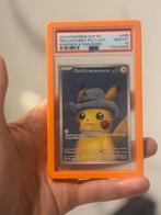 Pokemon - Pikachu Grey felt hat - van gogh - PSA 10, Ophalen of Verzenden, Zo goed als nieuw