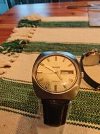 Vintage Nino automatic Swiss horloge, Ophalen of Verzenden, Leer, Overige merken