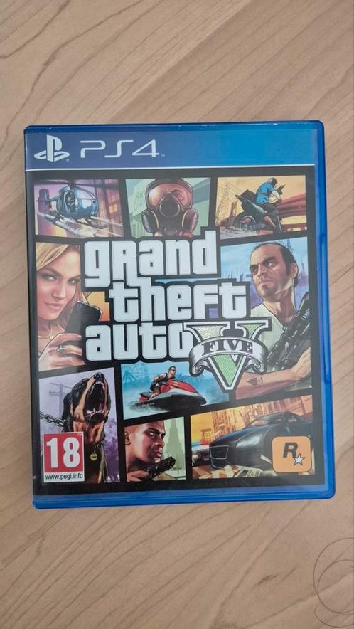 Grand Theft Auto V, Spelcomputers en Games, Games | Sony PlayStation 4, Zo goed als nieuw, Shooter, 1 speler, Vanaf 18 jaar, Ophalen of Verzenden