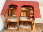 Groot houten poppenhuis, Ophalen, Gebruikt