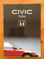 Honda Civic Sedan folder 1989, Honda, Verzenden, Nieuw, Honda