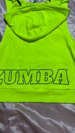 Zumba Neon Groene Hoodie XS, Ophalen of Verzenden, Maat 34 (XS) of kleiner, Groen, Fitness of Aerobics