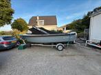 Sloep met trailer, Watersport en Boten, Sloepen, Ophalen, 10 tot 30 pk, Zo goed als nieuw, 3 tot 6 meter