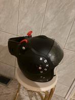 Boxer helm devil ears mat zwart rode oren, Motoren, Ophalen of Verzenden, Tweedehands, Overige merken