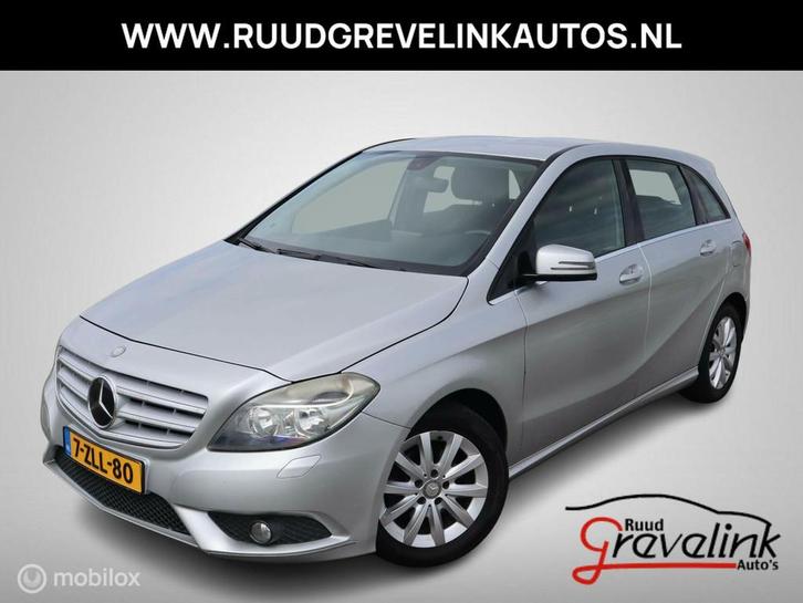Mercedes B-klasse 180 123 PK H6 Navigatie Stoelverwarming Tr, Auto's, Mercedes-Benz, Bedrijf, Te koop, B-Klasse, ABS, Achteruitrijcamera