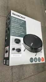Nieuwe Zwarte Silver Crest robotstofzuiger, Nieuw, Ophalen of Verzenden, Robotstofzuiger, 2000 watt of meer