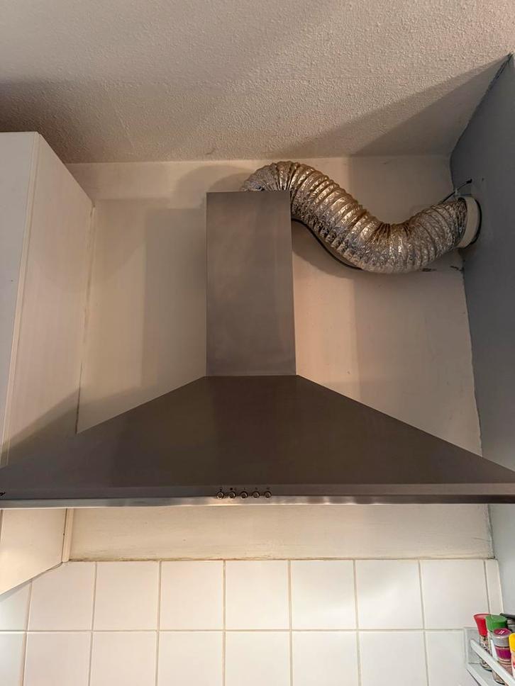 Candy Afzuigkap - Schouwmodel, Witgoed en Apparatuur, Afzuigkappen, Gebruikt, Inbouw, Wandschouwkap, 400 tot 600 m³ per uur, Motor