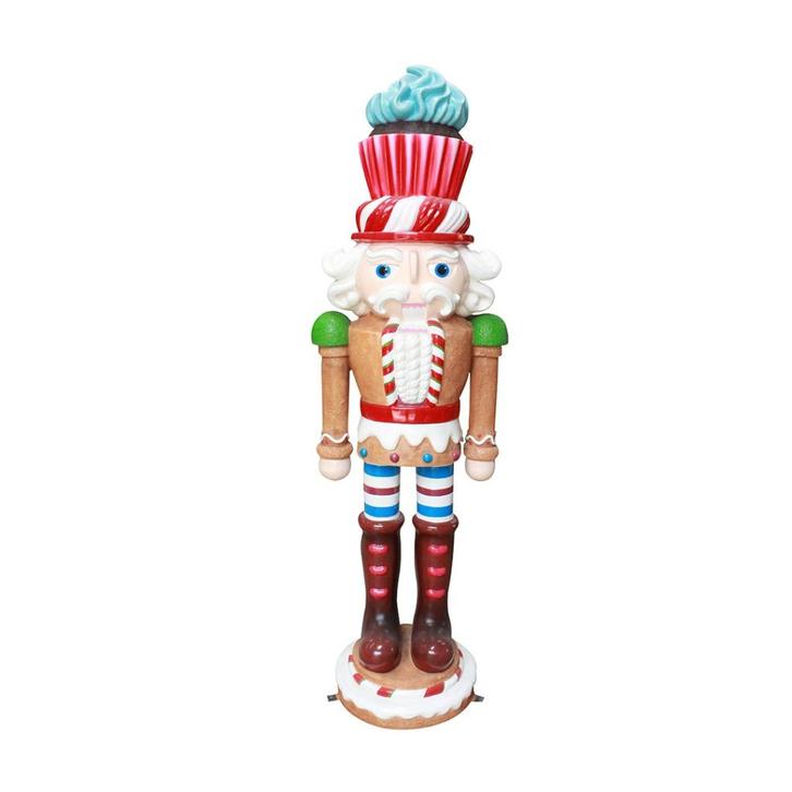 Nutcracker- Notenkraker – Gingerbread Hoogte 183 cm, Diversen, Kerst, Nieuw, Ophalen