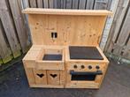Steigerhouten speelkeuken, Ophalen, Gebruikt, Hout, Speelkeuken