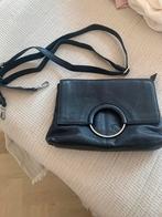Clutch van Legend zeart leer met draagband, Sieraden, Tassen en Uiterlijk, Tassen | Damestassen, Ophalen of Verzenden, Zo goed als nieuw