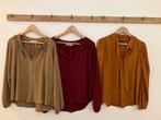 Scotch & Soda Oker  Blouse - Maat M rode blous studio jill l, Ophalen of Verzenden, Zo goed als nieuw, Maat 42/44 (L), Oranje