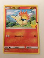 Pokemonkaart Cyndaquil (McDonalds 25th Anniversary) te koop!, Verzenden, Zo goed als nieuw, Losse kaart