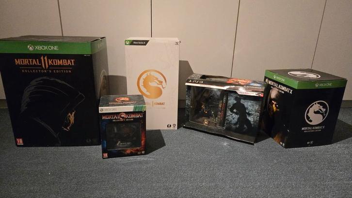 Mortal Kombat Kollectors Editions - Zonder Spellen, Spelcomputers en Games, Games | Overige, Nieuw, Vechten, 1 speler, Vanaf 18 jaar