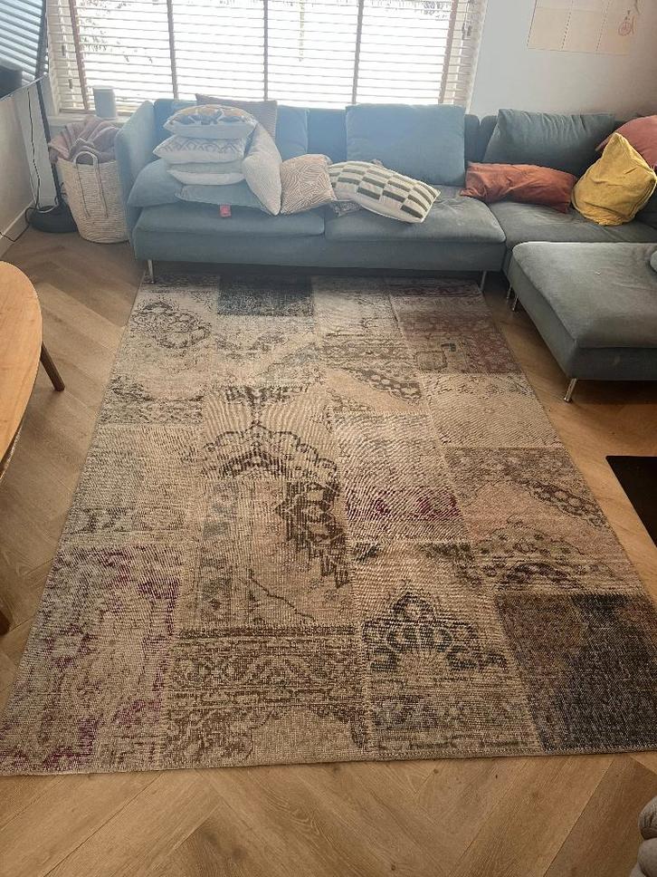 Vloerkleed perzisch patchwork stijl Ikea nieuwprijs €599!, Huis en Inrichting, Stoffering | Tapijten en Kleden, Gebruikt, 150 tot 200 cm