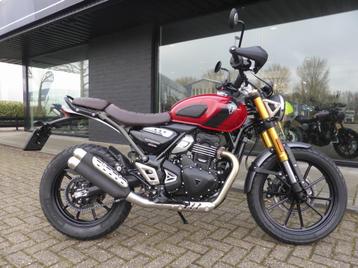 Triumph Scrambler 400 X nu met 350,- gratis accessoires beschikbaar voor biedingen