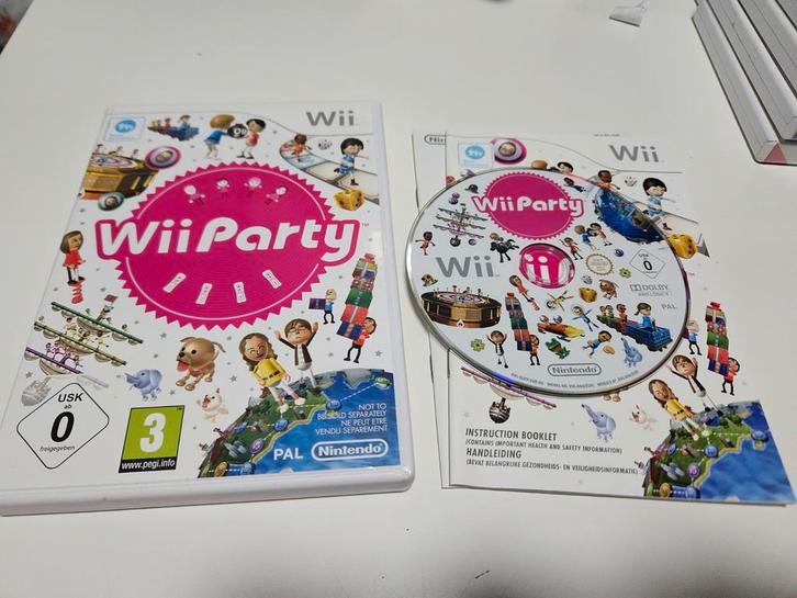 Wii Party - Nintendo Wii - Compleet!, Spelcomputers en Games, Games | Nintendo Wii, Zo goed als nieuw, Overige genres, 3 spelers of meer