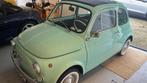 Fiat 500 F ronde klok mint Groen, Auto's, Achterwielaandrijving, Gebruikt, 514 kg, Beige