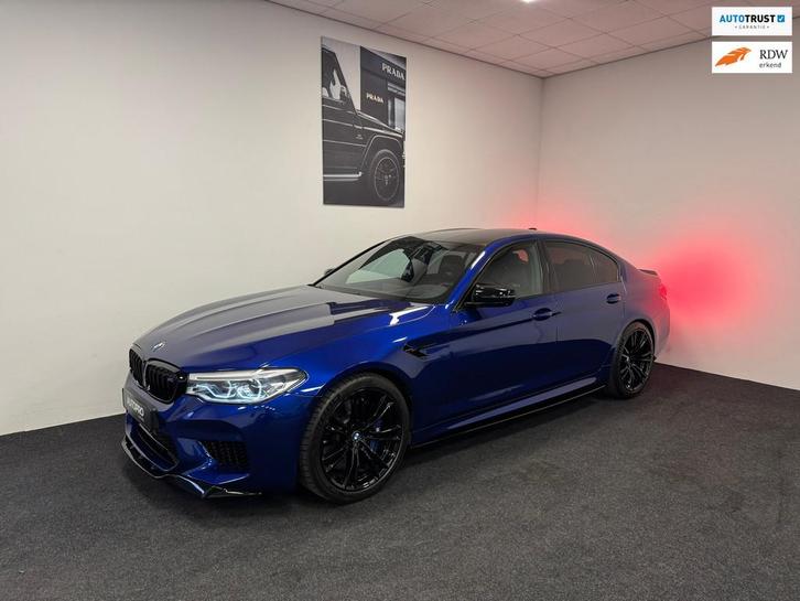 BMW 5-serie M5 // Carbon // 600PK // Harman/Kardon // HUD, Auto's, BMW, Bedrijf, Te koop, 5-Serie, 360° camera, 4x4, ABS, Achteruitrijcamera