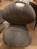 Pronto eetkamerstoelen - antraciet, Ophalen, Zo goed als nieuw, Vier, Metaal