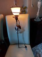Bronskleurige wandlamp, z.g.a.n., Huis en Inrichting, Lampen | Wandlampen, Ophalen, Zo goed als nieuw