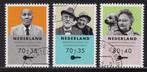 232 - Nederland nvph 1557/1559 gestempeld Zomerzegels , Oude, Verzenden, Na 1940, Gestempeld
