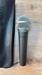Shure SM 58 microfoon incl kabels, Muziek en Instrumenten, Ophalen of Verzenden, Zo goed als nieuw, Zangmicrofoon