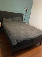 Boxspring 140x200 compleet!, Ophalen, Tweepersoons, 140 cm, Zo goed als nieuw