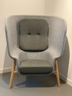 De Vorm - Pod PET Felt Privacy Chair, Huis en Inrichting, Stoelen, Hout, Grijs, Zo goed als nieuw, Eén