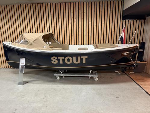 NwStaat! STOUT 650 DELUXE '20PK SUZUKI' Koelkast FOTO?S Bj21, Watersport en Boten, Sloepen, Zo goed als nieuw, 10 tot 30 pk, 6 meter of meer