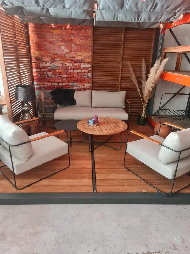Loungeset Op=Op van 3500 euro nu 950 euro outlet, Tuin en Terras, Tuinsets en Loungesets, Nieuw, Bank, Ophalen