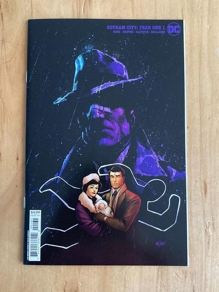 Gotham City -Year One #1 1:25 Incentive Variant [DC Comics], Boeken, Strips | Comics, Nieuw, Eén comic, Amerika, Ophalen of Verzenden