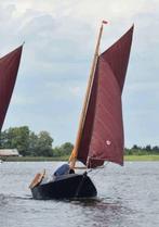 Unieke (zeil) punter van werf Wildeboer, Watersport en Boten, Platbodems, Ophalen, Zo goed als nieuw, Tot 6 meter, Polyester