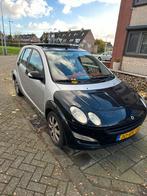 Smart ForFour 1.1 Softouch 2005 Grijs met airco open dak, Auto's, Origineel Nederlands, Particulier, Zilver of Grijs, 500 kg