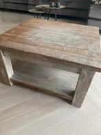 Salontafel hout, Huis en Inrichting, 50 tot 100 cm, Rechthoekig, Zo goed als nieuw, Ophalen