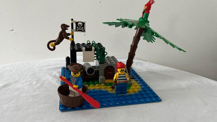 Lego 6020 Shipwreck Island (Pirates), Kinderen en Baby's, Speelgoed | Duplo en Lego, Zo goed als nieuw, Lego, Complete set, Ophalen of Verzenden