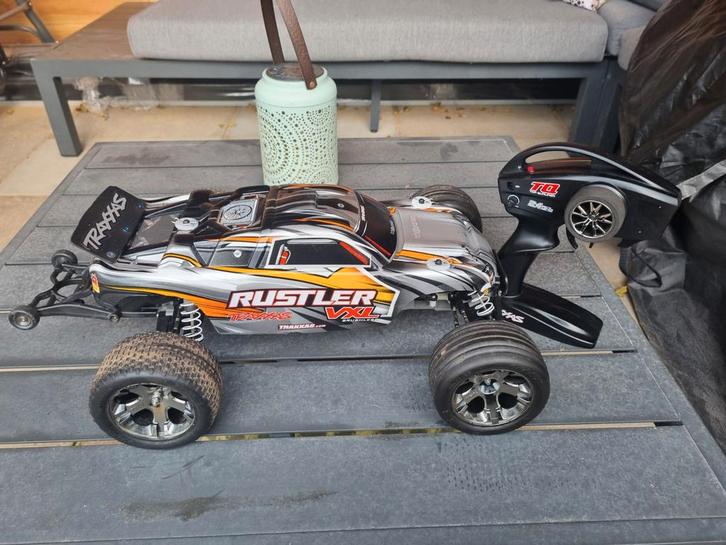 Traxxas Rustler VXL-3S, Hobby en Vrije tijd, Modelbouw | Radiografisch | Auto's, Gebruikt, Auto offroad, Ophalen