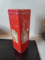 Blik Trommel Sinterklaas Pepernoten rood, Minder dan 50 cm, Gebruikt, Minder dan 50 cm, Ophalen of Verzenden