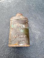 Foot Powder WW2 British Army 1 3/4 LTD, Verzamelen, Ophalen of Verzenden, Landmacht, Engeland, Embleem of Badge