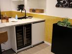 S16 Eilandkeuken met royale apparatenwand, wijnkoeler, Ophalen, https://www.nobilia.de, Wit, Nobilia-Werke J. Stickling GmbH & Co. KG