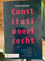 Constitutioneel Recht, Boeken, Studieboeken en Cursussen, Ophalen of Verzenden, Alpha, Zo goed als nieuw, WO