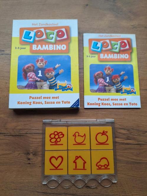 Loco Bambino het Zandkasteel, basisdoos en 1 boekje, Kinderen en Baby's, Speelgoed | Educatief en Creatief, Zo goed als nieuw