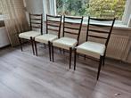 4 Pastoe ST09 Cees Braakman stoelen, Huis en Inrichting, Stoelen, Ophalen, Hout, Gebruikt, Bruin