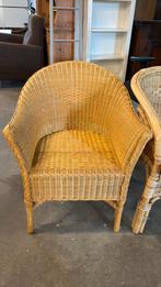 Rieten stoelen 7.50€ per stuk, Huis en Inrichting, Stoelen, Ophalen, Zo goed als nieuw, Bruin