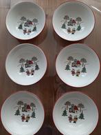 WEDGWOOD WINDSOR , CHRISTMAS - 6 COMPOTE SCHAALTJES - NIEUW, Huis en Inrichting, Keuken | Servies, Nieuw, Ophalen of Verzenden