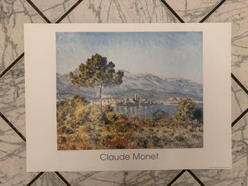 offset Claude Monet (Antibes seen from plateau Notredame) beschikbaar voor biedingen