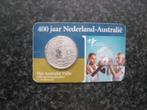 ZILVER 5 EURO MUNT-400 JR. NEDERLAND-AUSTRALIE-COINCARD 2006, Zilver, 5 euro, Overige landen, Verzenden